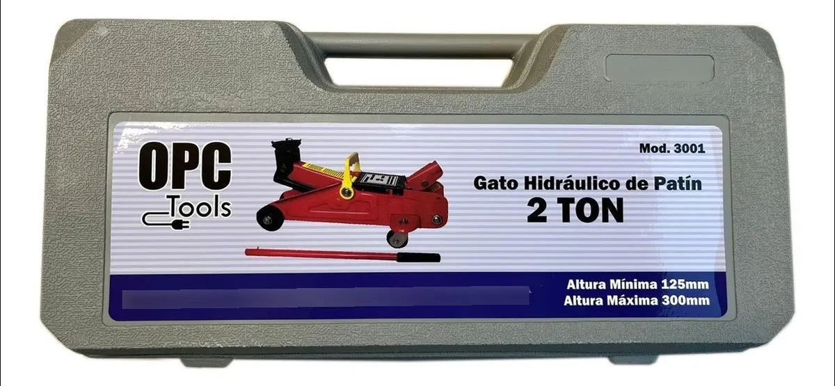 Gato Hidraulico De Patín Para Carro 2 To
