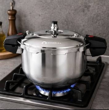 Olla Express 14 Lt Shorbull Acero Inox